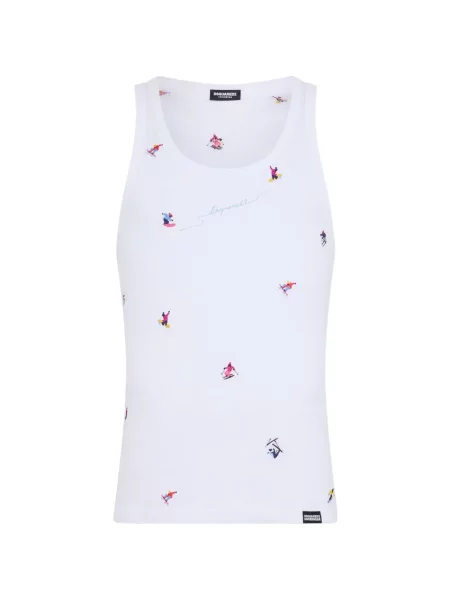 Șosete Dsquared2 alb