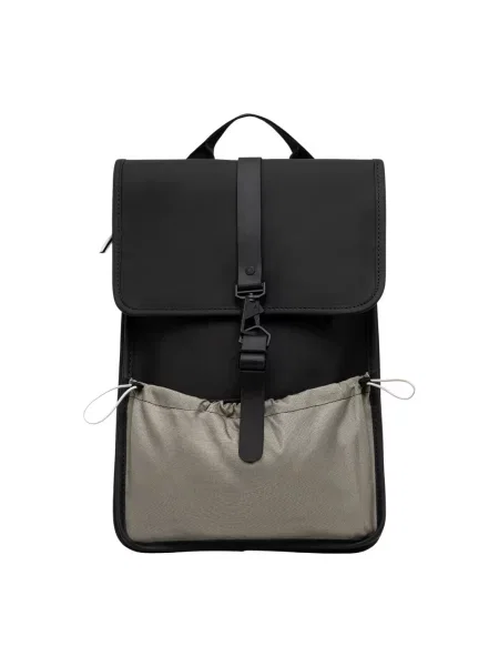 Rains plecak Mix Backpack Mini duży gładki czarny