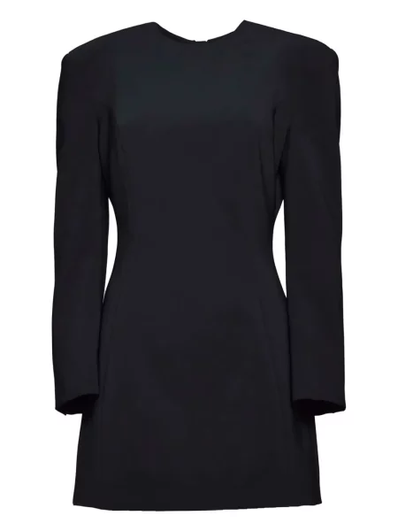 Rochie maxi Dsquared2 lungă de costum negru