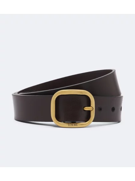 Cu centură curea Loewe din piele maro