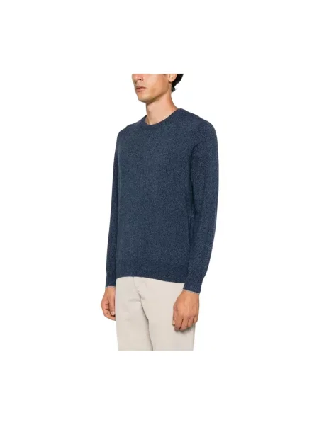 Sweter Brunello Cucinelli niebieski