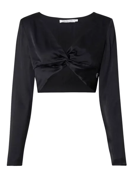 Cropp top Calvin Klein de catifea negru