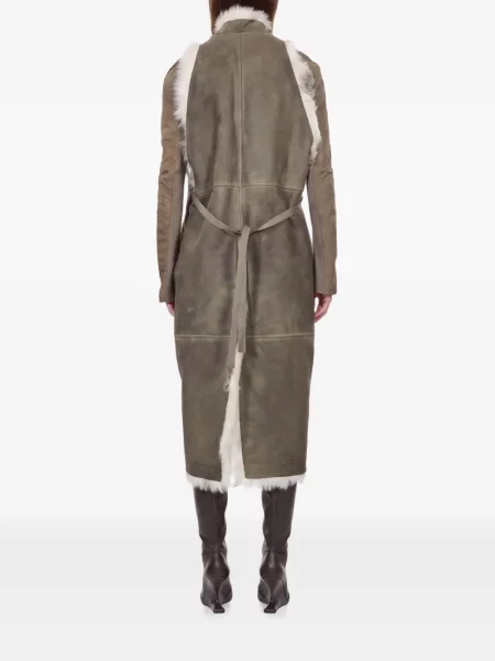 Avikailio avikailio paltas Rick Owens ruda