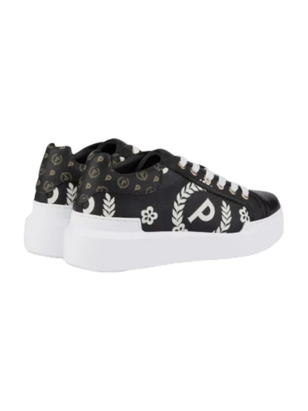 Sneakersy Pollini czarne