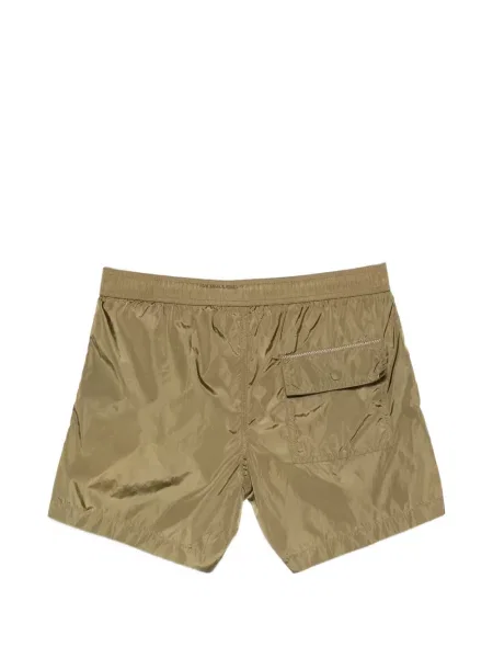 Slip de baie Moncler cu autograf verde