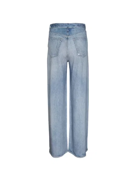 Blugi cu picior larg Rag & Bone albastru