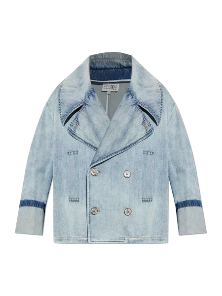 Kurtka Mm6 Maison Margiela niebieska