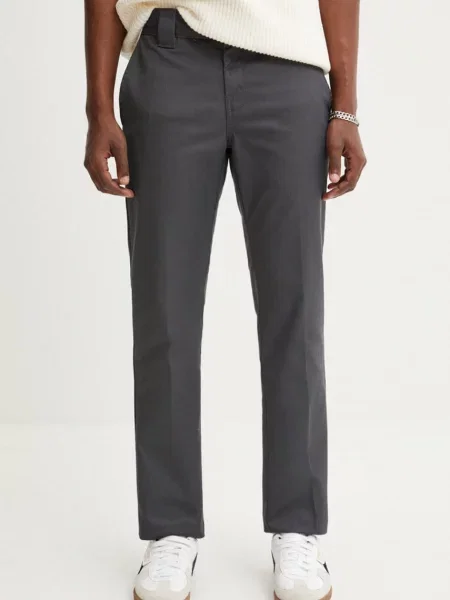 Kalhoty Dickies přiléhavé šedá