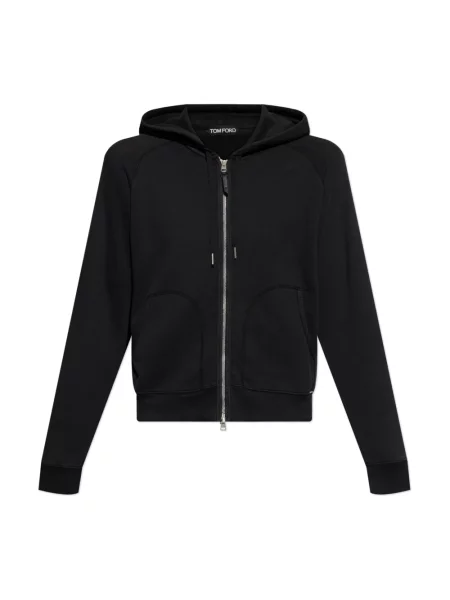 Bluza z kapturem Tom Ford z kapturem czarna