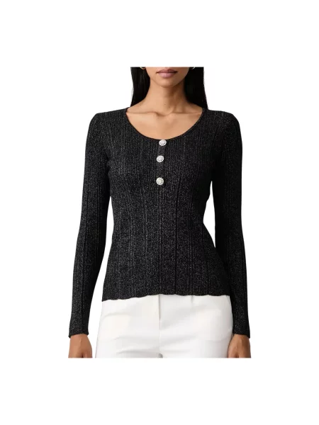 Sweter Fracomina czarny