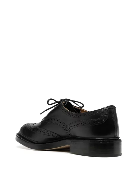 Brogsy Tricker's sznurowany skórzany czarny
