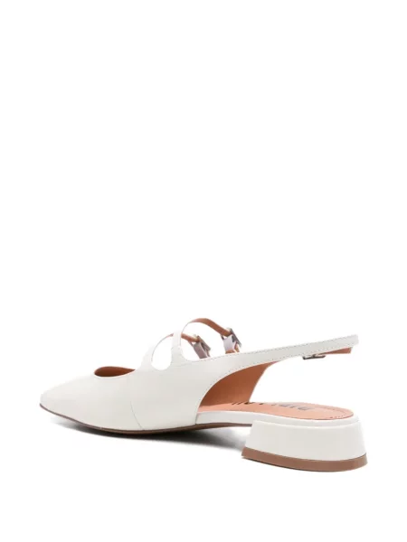 Pantofi cu toc Bibi Lou slingback alb