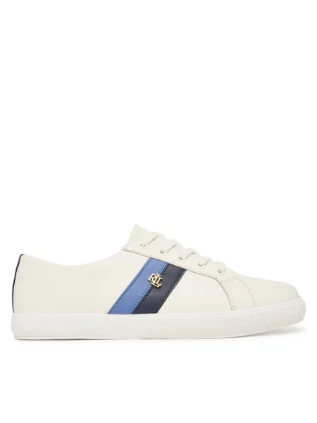 LAUREN RALPH LAUREN Снікерcи Janson II білий
