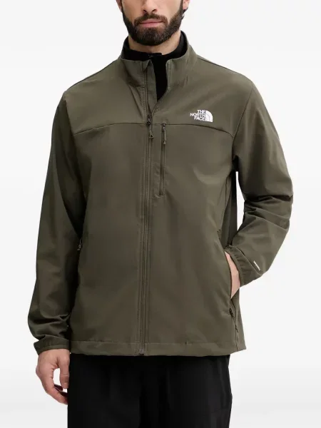Ușor geacă The North Face cu imagine verde
