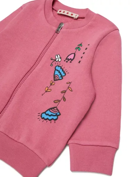 Sweter dziecięcy Marni różowy