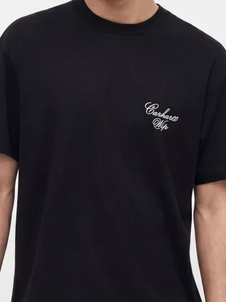 Carhartt WIP Tricou Gracious negru alb