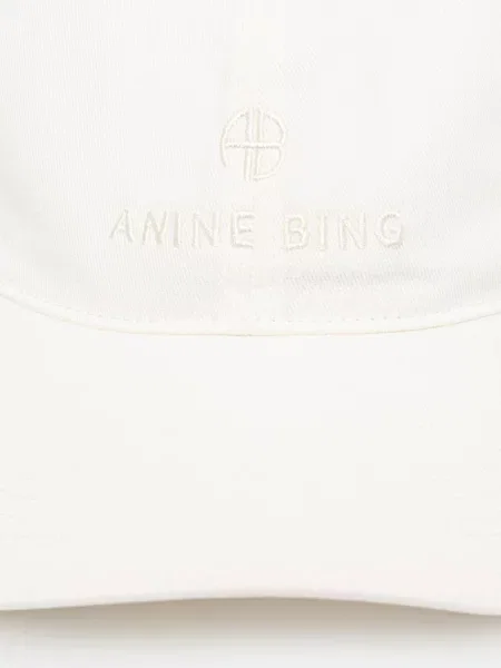Anine Bing Șapcă baseball alb