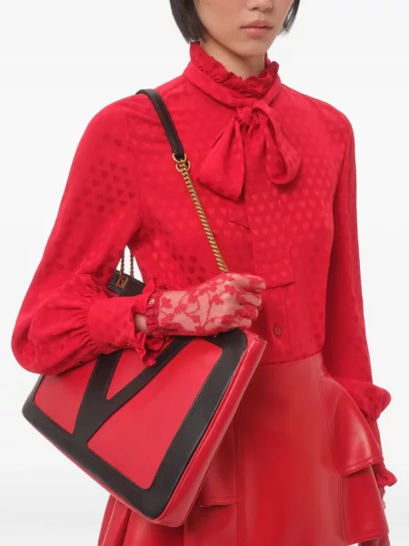 Чанта Valentino Garavani червено