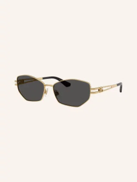 Dolce & Gabbana Sluneční Brýle zlatá/ tmavě šedá