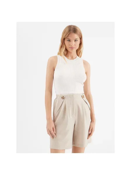 JDY Топ Aya Slim Fit білий