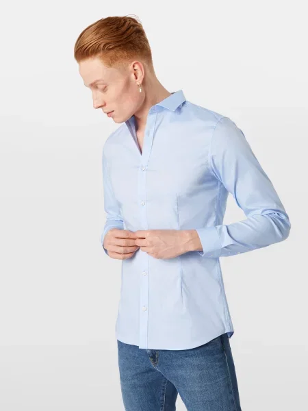 JACK & JONES Srajca Parma svetlo modra
