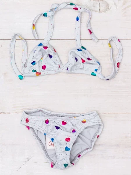 Дитячий Купальник Носи своє світло-сірий сірий