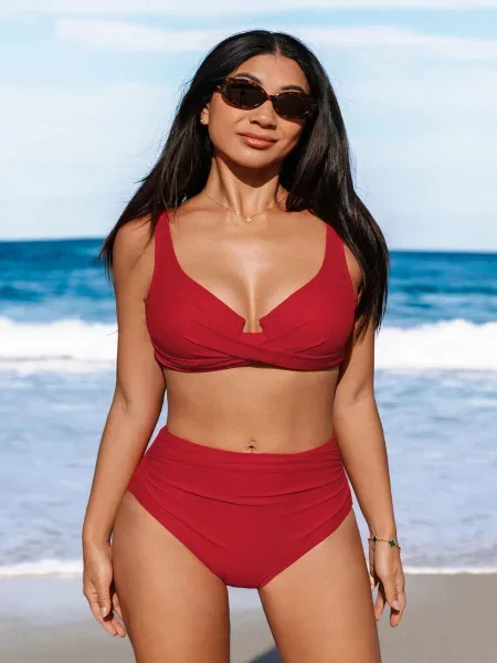 Купальник Cupshe красный