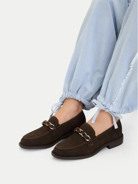 Loaferice JENNY Tamno smeđa