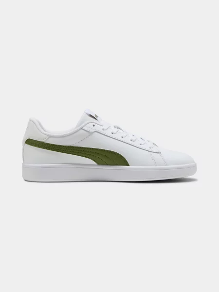 Жіночі Кеди низькі PUMA Smash L комбінований верх білий