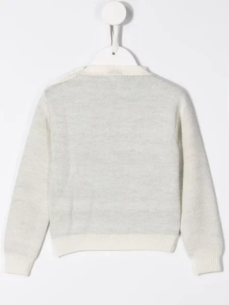 Sweter dziecięcy Siola biały