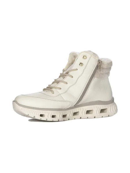 Sneakerși Rieker alb