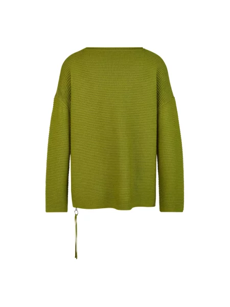 Dzianinowy sweter Doris Streich zielony