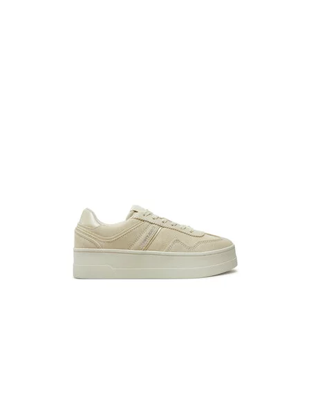 Tommy Jeans Sneakersy The Greenwich Flatform Elevated béžová