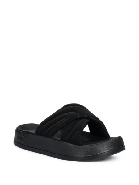 Papuci Puma cu platformă negru