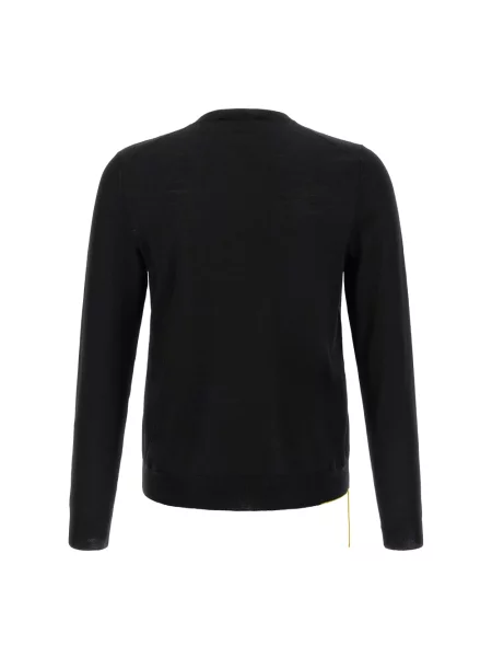 Sweter Fendi wełniany czarny