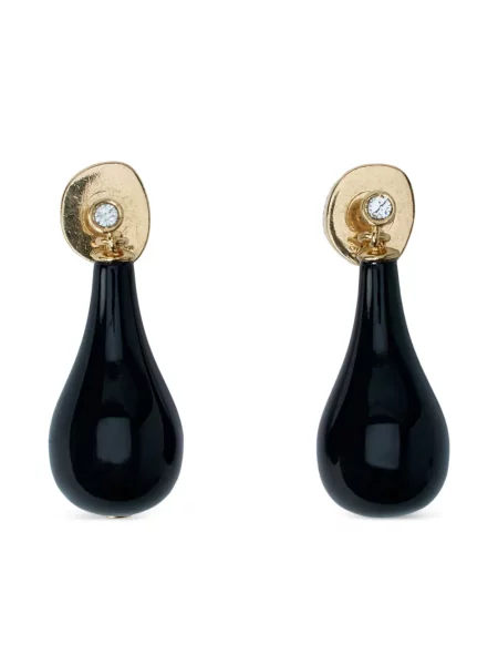 Cercei Toteme de cristal negru