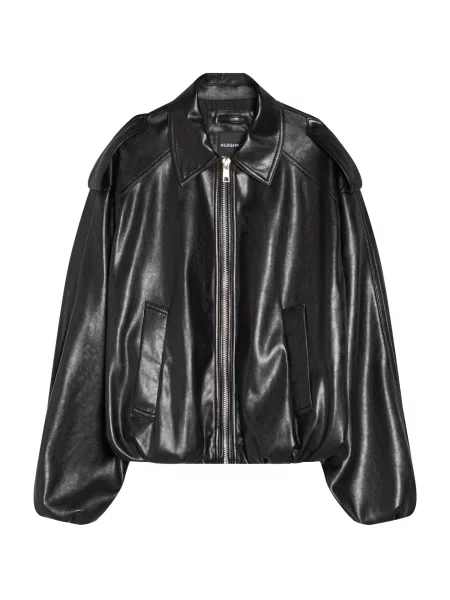 Bershka Prehodna jakna črna