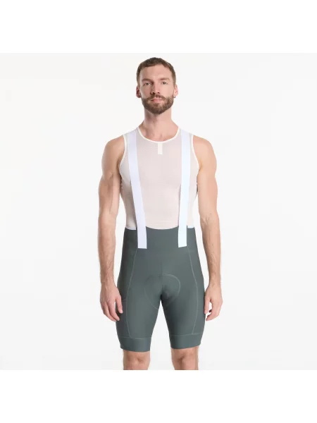 Pantaloni scurți Rapha Brevet Element Cargo Bib Shorts Onyx/ White L alb