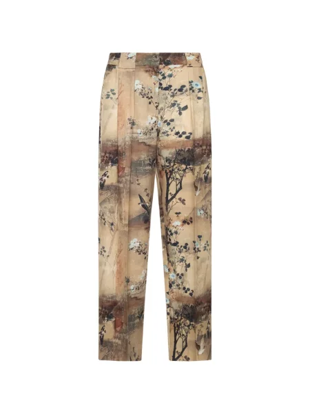 Pantaloni Pierre-louis Mascia cu model floral cu imagine