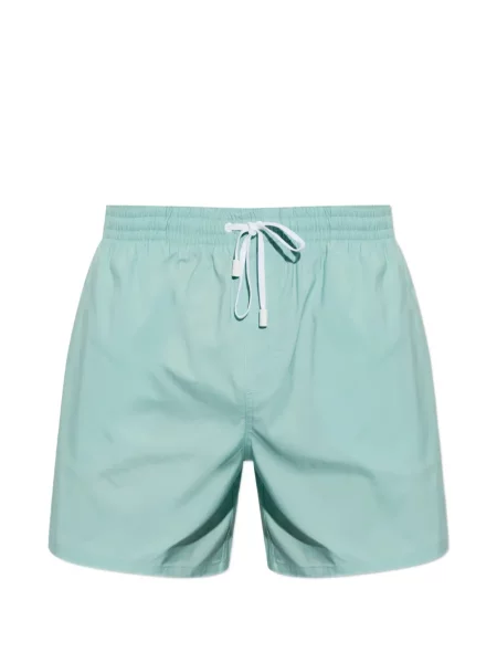 Stahovací šňůrka spodní díl plavek Balmain s autogramem modrý