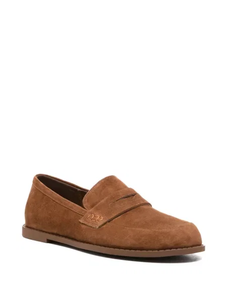 Loafers Sergio Moretti Firenze σουέντ καφέ