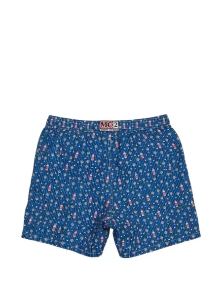 Slip de baie Mc2 Saint Barth cu imagine albastru