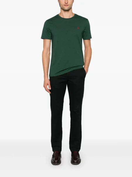 Koszulka Polo Ralph Lauren z nadrukiem do kolan garniturowa szara