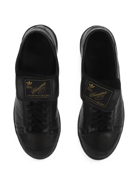Sneakerși Adidas Adizero cu autograf cu dungi negru