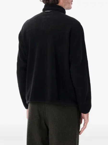 Pocnitură pulover And Wander din fleece negru