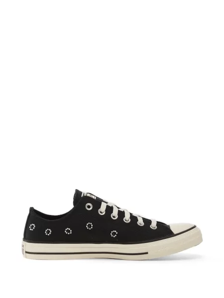 Tenisice Converse Chuck Taylor All Star s uzorkom srca s printom od brušene kože smeđa