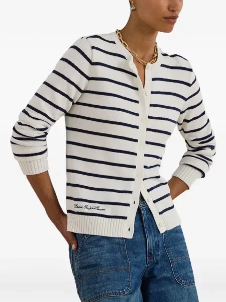 Cardigan Lauren Ralph Lauren alb