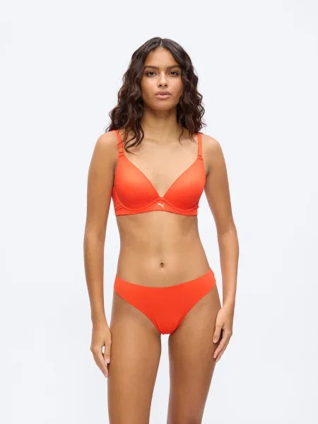 PUMA Nedrček oranžno rdeča
