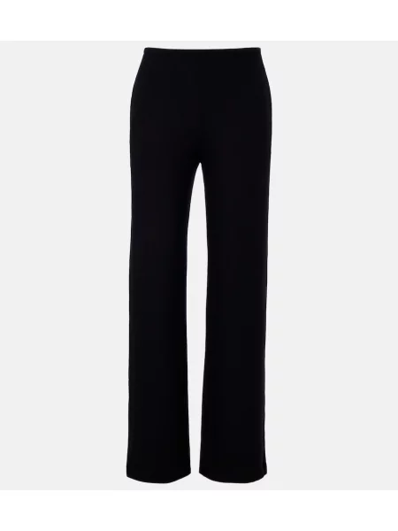 Pantaloni Leset din jerseu negru