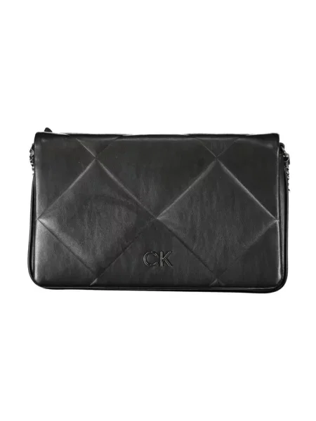 Torebka skórzana Calvin Klein skórzana czarna